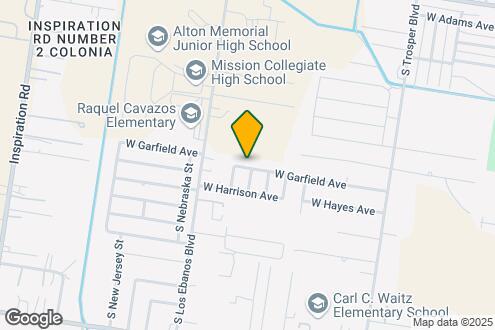 Map Image of the Property - 1327 W Garfield Ave