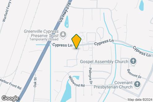 Map Image of the Property - Cypresswoods Apartments