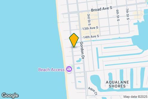 Imagen del Mapa de la Propiedad - 1551 Gulf Shore Blvd S