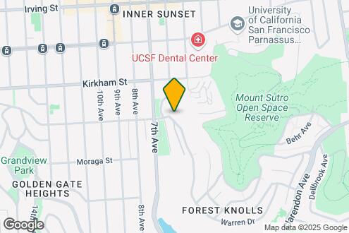 Imagen del Mapa de la Propiedad - Mt. Sutro Apartments