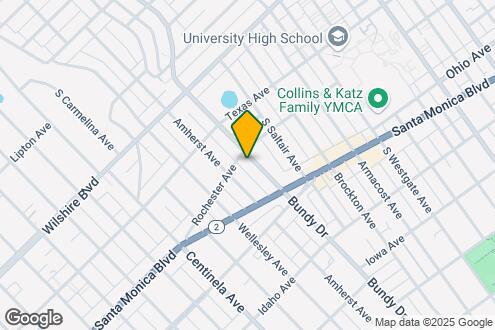 Map Image of the Property - Lido Apartments - 1415 Bundy Dr