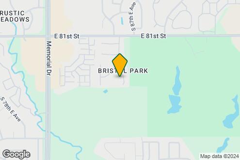 Map Image of the Property - 8324 S 87th E Ave