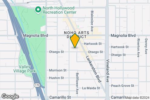 Imagen del Mapa de la Propiedad - The Guild North Hollywood