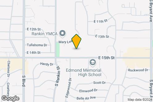 Map Image of the Property - Spring Creek of Edmond Apartments