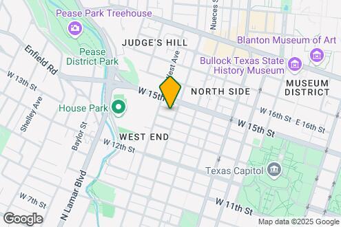 Map Image of the Property - 1400 Rio Grande Apartments