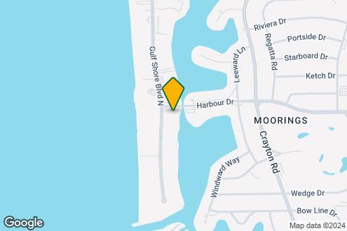 Map Image of the Property - 2880 Gulf Shore Blvd N