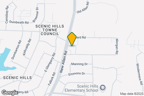 Map Image of the Property - Scenic Hills Apartments