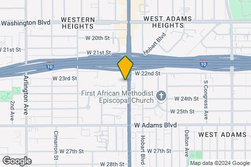 Map Image of the Property - 2221 S. Western