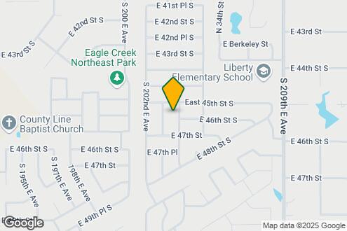 Map Image of the Property - 4580 S 204th E Ave