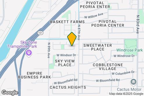 Map Image of the Property - 8770 W Aster Dr