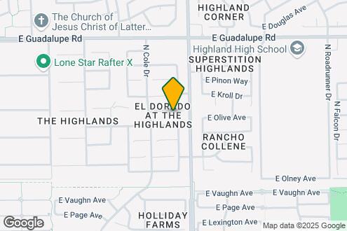 Map Image of the Property - 3973 E Tremaine Ave