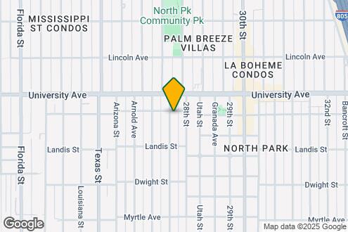 Map Image of the Property - 3785 Pershing Ave