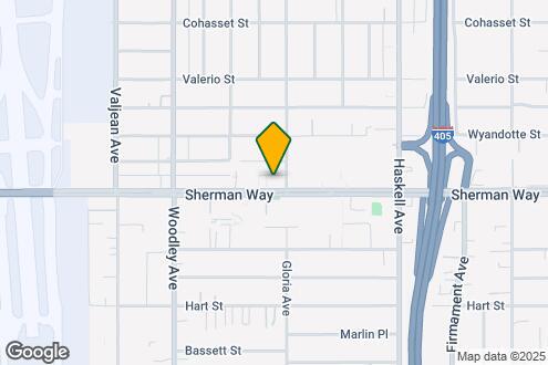 Map Image of the Property - 15915-15919 Sherman Way