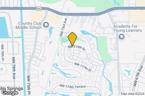 Map Image of the Property - 7160 NW 179th St