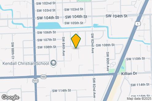 Map Image of the Property - 10890 SW 83rd Ave