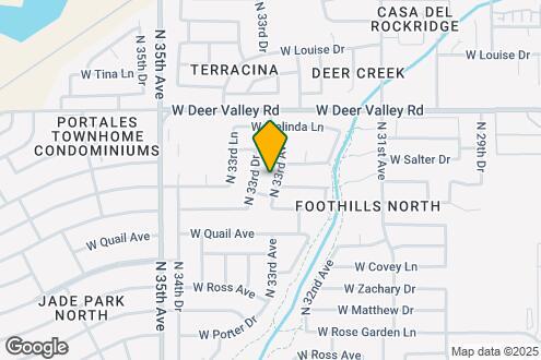 Map Image of the Property - 21434 N 33rd Ave