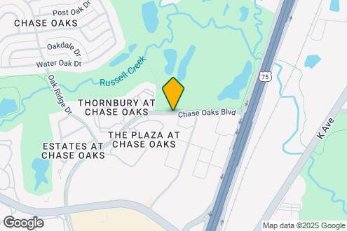 Map Image of the Property - 7200 Chase Oaks Blvd