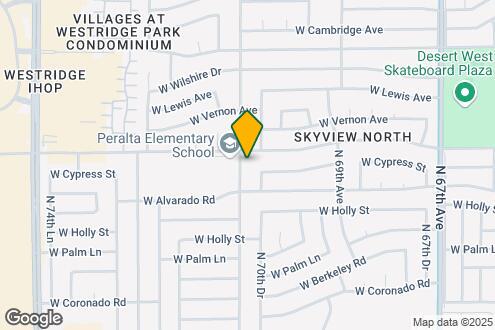 Map Image of the Property - 2239 N 71st Ave