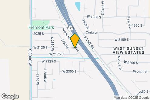 Map Image of the Property - 2136 S Fremont Crest Ave W