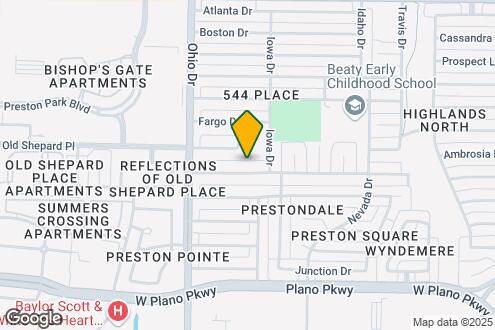 Map Image of the Property - 4513 Hartford Dr