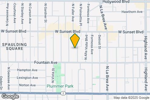 Map Image of the Property - 1355 N Poinsettia Pl