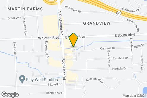 Map Image of the Property - Townhomes of Caswell