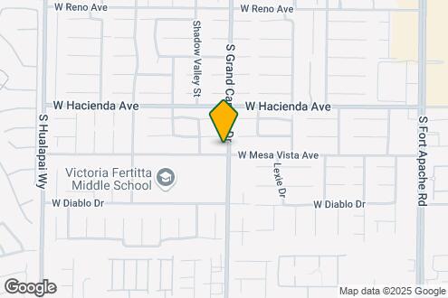 Map Image of the Property - 9830 W Mesa Vista Ave