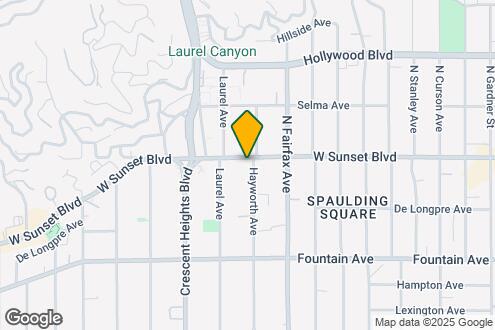 Map Image of the Property - 7950 West Sunset