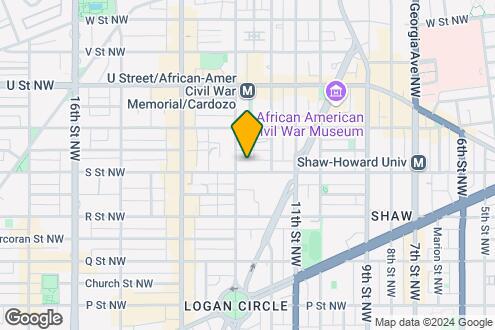 Map Image of the Property - 1227 S Street NW Unit