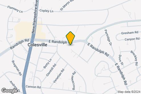 Imagen del Mapa de la Propiedad - Willow Manor at Colesville (Seniors 62+)