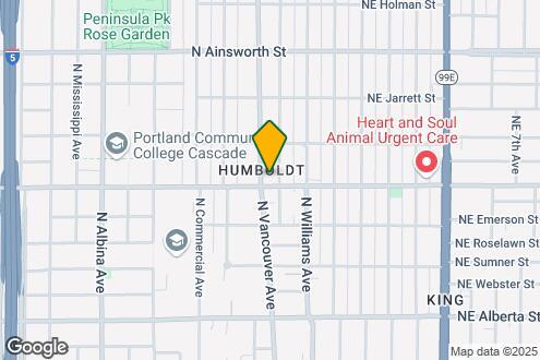 Map Image of the Property - Koz on Killingsworth