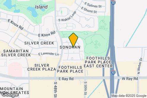 Map Image of the Property - 13625 S 48th St