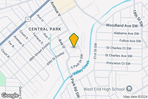 Map Image of the Property - Park Estates Duplexes