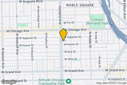 Map Image of the Property - 1530 W Huron St