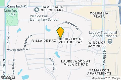 Map Image of the Property - 4601 N 102nd Ave