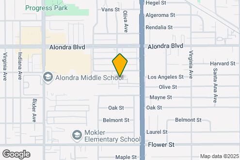 Map Image of the Property - Sierra Garden Apartments