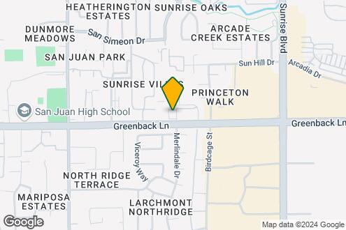 Map Image of the Property - Spring Creek Apartments