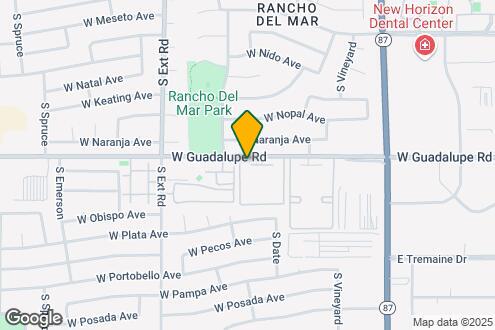 Imagen del Mapa de la Propiedad - 623 W Guadalupe Rd