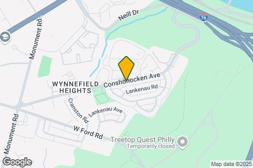 Map Image of the Property - 3848 Conshohocken Ave