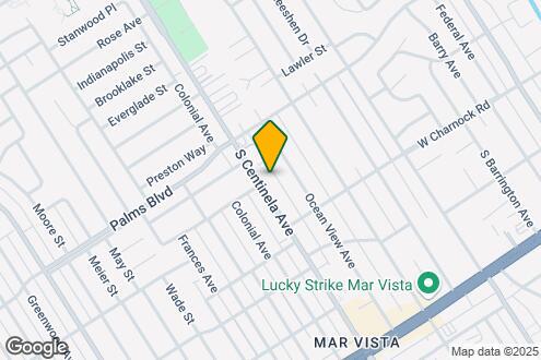 Map Image of the Property - Heart of Mar Vista