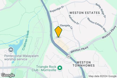 Map Image of the Property - The Manor at Weston