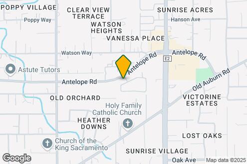 Map Image of the Property - Antelope Creek Apartments