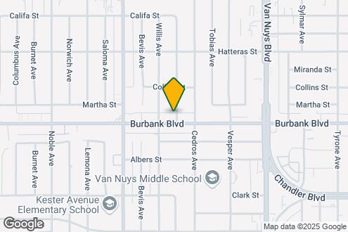 Map Image of the Property - Burbank Blvd Residences