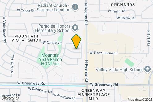 Map Image of the Property - 15805 N 156th Ct