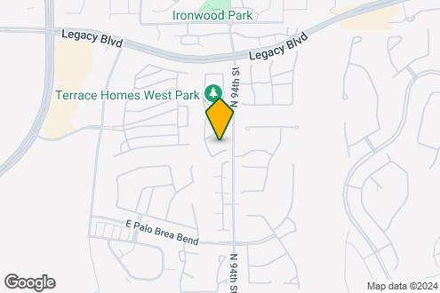 Map Image of the Property - 9344 E Via De Vaquero Dr