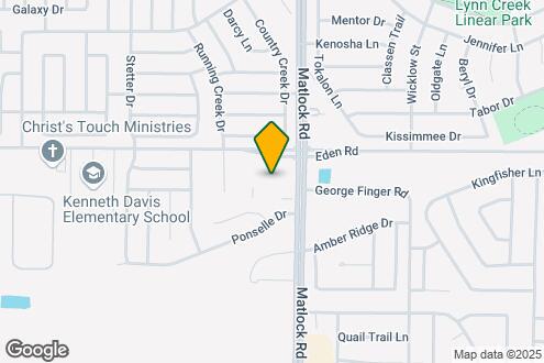 Map Image of the Property - Matlock Flats