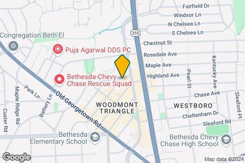 Map Image of the Property - Palisades of Bethesda