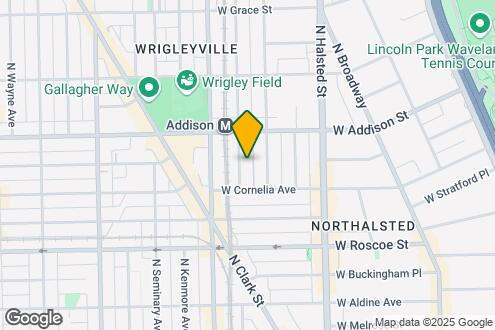 Map Image of the Property - 3525 N Wilton Ave