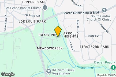 Map Image of the Property - Pine Hills Apartments 55+