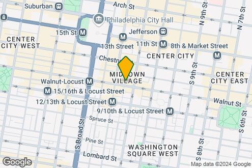 Map Image of the Property - 1213 Walnut St